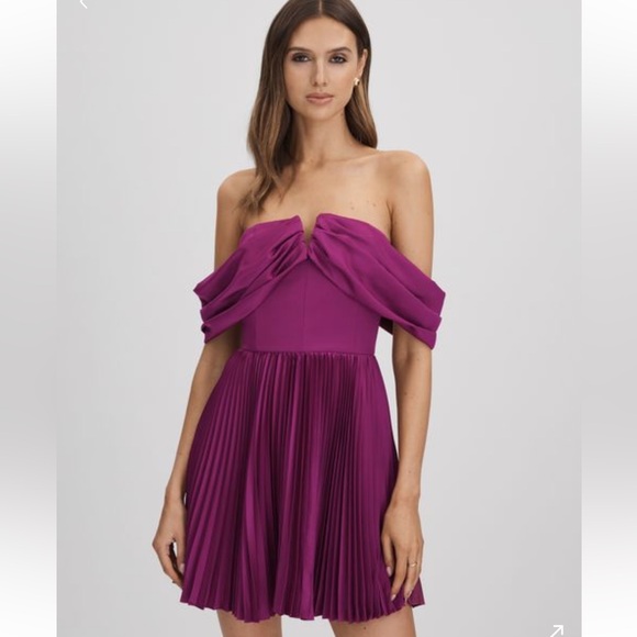 NWT Amur Tilly  off the shoulder mini dress - Picture 6 of 13